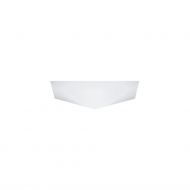 CHEOPE Einbaustrahler mit Kristallglas Hier die Glasabdeckung in Sandgestrahlt-Wei.