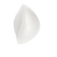 BALANCE Wandleuchte aus geschwungenem Opalglas Opalglas Wandlampe in Gre M.