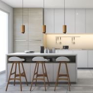 CHAP Design Strahler-Hngeleuchte Stilvolle Beleuchtung fr den Kchentresen.