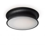 DIABOLO Flache LED Deckenleuchte Die flache LED Deckenleuchte in Schwarz.