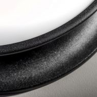 DIABOLO Flache LED Deckenleuchte Schne Pulverbeschichtete in Schwarz oder Wei.