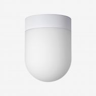 SOJUS kapselfrmige Deckenleuchte Monochrom: die Deckenleuchte in seidenmatt Wei.