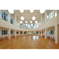 SCUTI Extra groe LED Kugel-Leuchte Ausleuchtung eines groen Saals oder Halle.