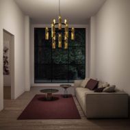 EXCALIBUR Exklusive Kronleuchter aus italienischer Manufaktur Imposanter Leuchter fr gehobenes Ambiente.