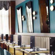 MUSE Italienische Wandleuchte Die besonderen Wandleuchte im Hotel Restaurant.