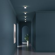 NABILA Kleine Glas-Deckenleuchte Atmosphrisches Licht der Deckenleuchte.