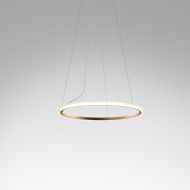 ANNAUX Filigrane Ring-Hngeleuchte Bronze Ringfrmige LED Hngeleuchte mit 62 cm Durchmesser.