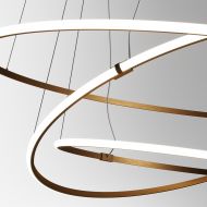 ANNAUX Filigrane Ring-Hngeleuchte Bronze Verschiedene Kompositionen mglich.