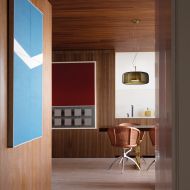 JUBE Zeitlose groe LED Glaspendelleuchte aus Italien Retro-Chique Wohnambiente.