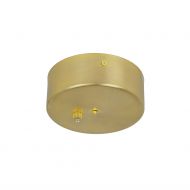 JUBE Groe italienische LED Glaspendelleuchte mit Diffusor Schner runder Deckenbaldachin Messing.