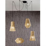 KIT POP UP Mehrfachpendel 2-6 Stck Hier das Pendel mit schwarzem Baldachin.