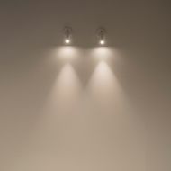 NOBEL ELBOW WC dimmbarer Dreh- und schwenkbarer LED Deckenspot Um 359 drehbar und mit 90 abwinkelbar.