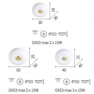 TILA Wohnliche Deckenleuchte aus Glas Abmessung der modernen Deckenleuchte.