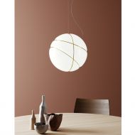 ASTORIA Hochwertige Hngeleuchte mit weiem Glas Wunderschne Glasleuchte im zeitgemen Design.