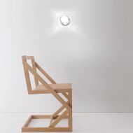 JAZZ Kleine Design-Wandleuchte Kleine Design-Wandlampe mit schlichtem Glas.