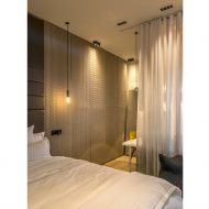 DICE LED Deckenspot dimmbar Grundbeleuchtung mit LED Deckenspot - hier in Schwarz.