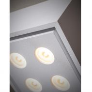 PANDORA Dimmbarer LED Spot fr schrge Wand Whlbarer Abstrahlwinkel von 10, 25 und 45 Grad.