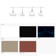 DRIYOS 2 Design pendant light 50 cm Leuchte in schnen Farblackierungen u. Oberflchen.