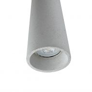 LEVI Lngliche Betonleuchte Leuchte mit GU10 Fassung u. Leuchtmittel.