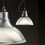 BERLINO Industriedesign Hngeleuchte mit Pressglas Tolle Design Hngeleuchte im Industriestil.