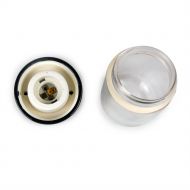 PILL Deckenleuchte aus Porzellan IP20 Innenleben der Lampenhalterung.