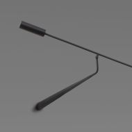 GORDON Wandleuchte mit langem Wandarm und beweglichem Schirm Wandleuchte mit weit ausladenem Arm.