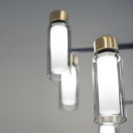 OSMAN Italienische Designleuchte Glas Messing ORIENTE Leuchtenglser im Detail.