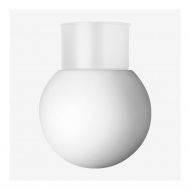 ALPHA Kleine Deckenleuchte mit Opalglas Die kleine Deckenlampe in Wei.