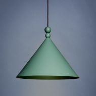 KONKO MONO Farbige Pendelleuchte Grne Variante der Hngelleuchte.