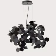 ANDROMEDA Italienische Design Hngeleuchte Design Hngeleuchte in Schwarz.