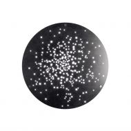 ESTRELL Extravagante Pendelleuchte Oberflche Schwarzes Eisen.