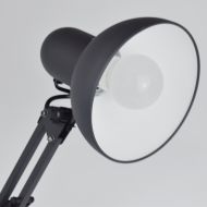 AMILY Small desk lamp with spring joints Dreh- und schwenkbarer Lampenschirm.