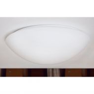 KARON Halbrunde Deckenleuchte aus Glas Deckenleuchte mit harmonische Formgebung - wertige Materialien.