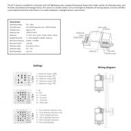 KARON Auenleuchte mit Bewegungsmelder Einstellmglichkeiten des Bewegungsmelder.