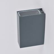 TORAN Schmale Auen-Wandleuchte 2-flammig Schmale Wandleuchte - up&down Licht.