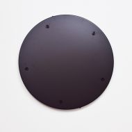 Deckenbaldachin Multi � 50 cm - Handmade in Italy Runder Baldachin � 50 cm mit 5 L�chern matt Schwarz