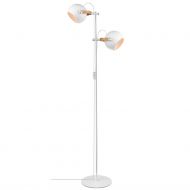 SERIO Skandinavische Design Stehleuchte 2-flammig Skandinavische Design Stehleuchte in Wei.