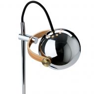 SERIO Skandinavische Design Stehleuchte 2-flammig Stehleuchte mit beweglichem Kopf in Chrom