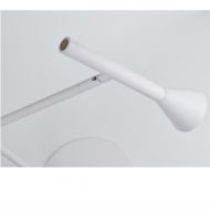 LYB Hohe Tischleuchte in minimalistischem Design Tastschalter am Leuchtenkopf.