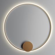 ANNAUX Filigrane Ring-Wandleuchte Bronze RingfrmigeRingfrmige LED Wandleuchte mit 140 cm Durchmesser.