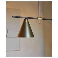 CRAN Spanische Design Hngeleuchte Der Messing-Schirm der langen Leuchte.