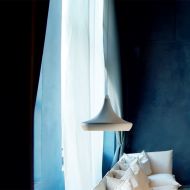 EASY SYSTEM 1-flammiges Pendel Minisoft Lampenschirm in Wei.