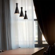 EASY SYSTEM 3-flammiges Pendel Konischer Lampenschirm TIME.