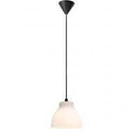 ATLANTA Kleine Pendelleuchte Kleine Pendellampe mit Glasschirm und langem Kabel.