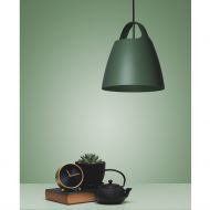 BELCANTO Farbige Metall-Pendelleuchte Moderne Pendelleuchte in schnem Grn.