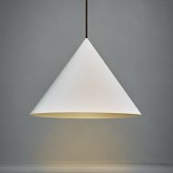 KONKO LIGHT Farbige Pendelleuchte in Kegelform Langlebiges Design in klassisch Wei.