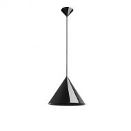 KONKO LIGHT Farbige Pendelleuchte in Kegelform Pendelleucht in Glossy Black (auf Anfrage)