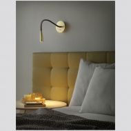 CERATIO Design Wandleuchte mit flexiblen Wandarm Moderne Wandleuchte mit Flexarm