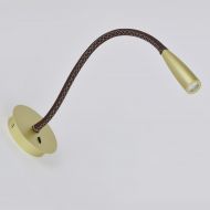 CERATIO Design Wandleuchte mit flexiblen Wandarm Langer, flexibler Wandarm, Kippschalter.