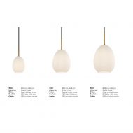 GILKA Nostalgische Pendelleuchte mit Opalglas Opalglas Pendellampe in drei Gren.